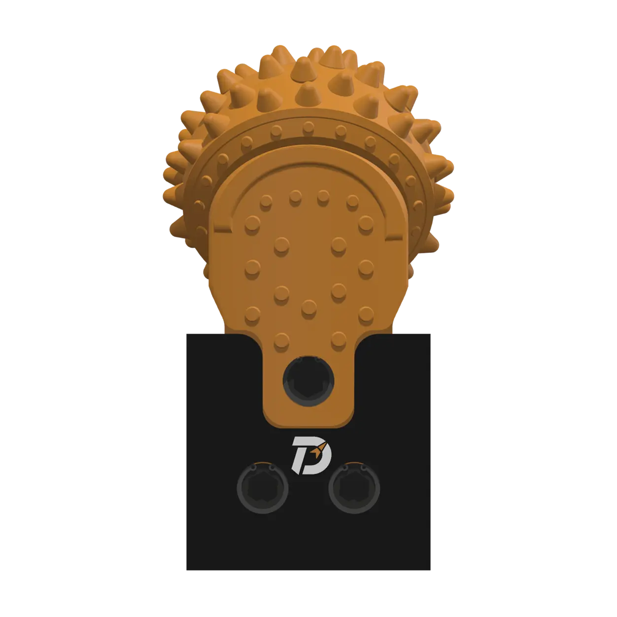 3D rendering of roller bit model MH-3R