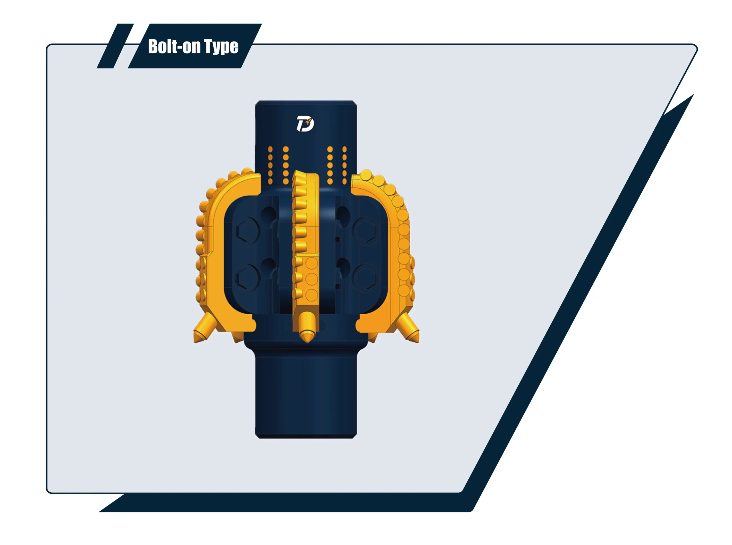 bolt_on PDC reamer